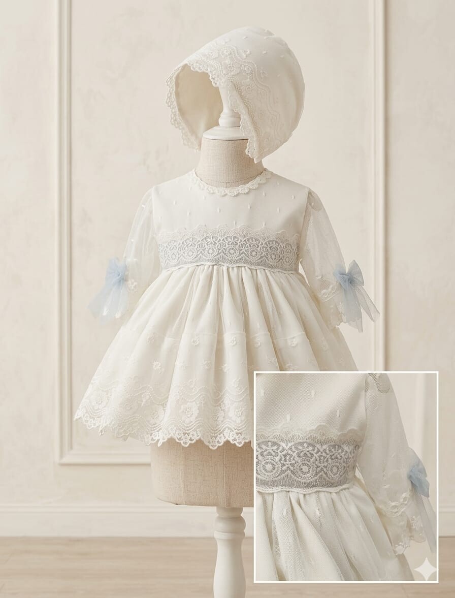 Inicio Vestido Tul Plumeti